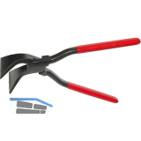 STUBAI Spengler-Falzzange 45� gebogen eingelegtes Gewerbe Breite 40 mm