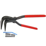 STUBAI Spengler-Falzzange 90 Grad gebogen Maulbreite 60 mm L�nge 230 mm