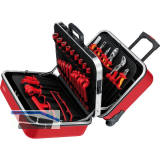 KNIPEX Elektro-Werkzeugkoffer BIG Twin-Move RED 989915, 47-teilig, ABS rot