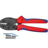 KNIPEX Crimpzange PreciForce� unisolierte Quetsch-/Presskabelschuhe 0,5-10 mm�