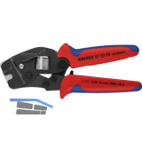 KNIPEX Crimpzange selbsteinstellend Fronteinf�hrung 0,08-16 mm�, L=190 mm