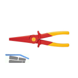 KNIPEX Flachrundzange Kunststoff Vollisoliert L�nge 220 mm