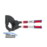 KNIPEX Kabelschneider Ratschenprinzip/Teleskopschenkel L=680mm f. Kabel � 100mm