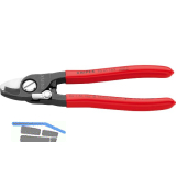 KNIPEX Kabelschere 9541 m. Abisolierfunktion Kabel 15 mm/50 mm� KS-Griff L=165mm