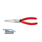 KNIPEX Langbeck-Flachzange DIN5745 Kunststoff-Griff L�nge 140 mm Form 1