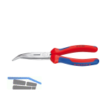 KNIPEX Flachrundzange mit Schneide DIN 5745 gebogen L�nge 200 mm