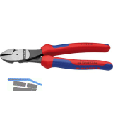KNIPEX Kraft-Seitenschneider Form 0 DIN 5749 2K-Griff L�nge 200 mm