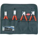 KNIPEX Sicherungsringzangen-Set in Rolltasche 4-teilig
