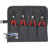KNIPEX Pr�zisions-Sicherungsringzangen-Set 4-teilig 001957V01 in Rolltasche