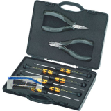 KNIPEX Elektronik-Werkzeugset ESD 002018ESD, 8-teilig in Box