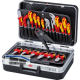 KNIPEX Elektro-Werkzeugkoffer 002120, 20-teilig, ABS-Kunststoff schwarz