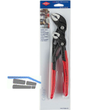 KNIPEX Wasserpumpenzangen-Set Cobra 003120V01, 2-teilig, L=180 und 250 mm
