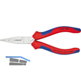 KNIPEX Verdrahtungszange, verchromt, 2-K 160 mm
