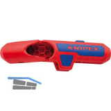 KNIPEX Abmantelungswerkzeug ErgoStrip� mit �ffnungsfeder � 8-13 mm, Linksh�nder