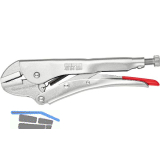 KNIPEX Gripzange glanzverzinkt 225 mm