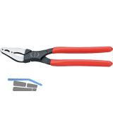 KNIPEX Fahrzeug-Konuszange 8421, Kopf 20� gewinkelt, L=200 mm