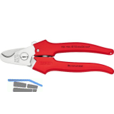KNIPEX Kabelschere 9505 f�r Kabel 10 mm/24 mm�, KS-Griff, L=165 mm