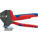 KNIPEX Crimp-Systemzange 974305 mit Crimpeinsatz f�r unisolierte Steckverbinder