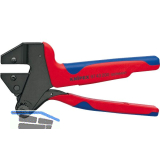 KNIPEX Crimp-Systemzange 9743200A einzeln, 2K-Griff, L=200 mm