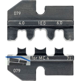 KNIPEX Crimpeinsatz 974971, Solar-Steckverbinder MC 4 (Multi-Contact) 4-10 mm�