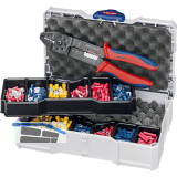 KNIPEX Crimpsortiment Kabelverbinder im Systainer + Crimpzange