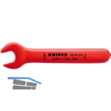 KNIPEX Einmaulschl�ssel isoliert Zoll, SW 5/8", Maulstellung 15�, L=165,1 mm