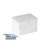 Salmiakstein zum Reinigen von L�tkolben 65 x 45 x 20 mm 90 g