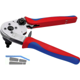 KNIPEX Vierdornpresszange 975267DT f�r DT-Kontakte 0,35-3 mm�, L=230 mm