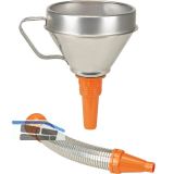 PRESSOL Trichter-Set mit Auslaufrohr Stahlblech � 200 mm