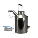 PRESSOL �l-Vorratskanne Wei�blech Inhalt 5 Liter