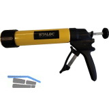 STALOC Auspress-Pistole Kunststoff Kartusche 290-310 ml