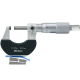 MITUTOYO B�gelmessschraube Werkszertifikat DIN 863/1 Messbereich 0-25 mm