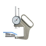 K�FER Dickenmessger�t K50/5 mit Messeinsatz Durchmesser 10 mm Messbereich 50 mm