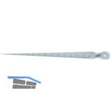 HELIOS PREISSER Konische Lochlehre Spezialstahl, flach 1 - 15 mm