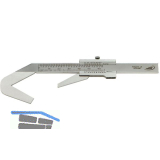HELIOS PREISSER Messschieber 3-Punkt mit Feststellschraube Messbereich 4-40 mm