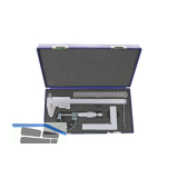 Messzeugsatz im Kunststoffkassette 4-teilig