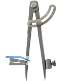 RICHTER Bogenzirkel mit Bleistifthalter L�nge 300 mm