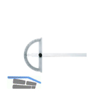 Gradmesser 200 mm Messbereich 0-180�