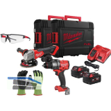MILWAUKEE Akku-Set M18 FPP2E3-502XEU-PSA 18 Volt