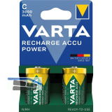 VARTA Batterie Recharge Akku Power HR14/C 1,2 Volt 3000 mAh (2 St)