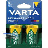 VARTA Batterie Recharge Akku Power HR20/D 1,2 Volt 3000 mAh (2 St)