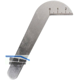 Spiralbohrer-Schleiflehre bis 50 mm Winkel 118 Grad