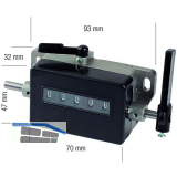 METRICA Hubz�hler 5-stellig Drehrichtung X