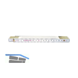 Holz-Gliederma�stab 10 Glieder sichtbare Feder 2m EG-Pr�fzeichen Genauigkeit III