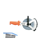 RICHTER Rahmen Stahlma�band Metri 30 m wei�lackiert Anfang A Genauigkeit II