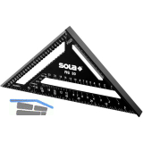 SOLA Sparrenwinkel RS 30 305 x 305 mm schwarz beschichtet