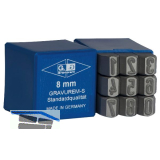 Schlagziffern-Satz Standard 8 mm