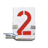 Signierschablonen-Satz Ziffern 40 mm