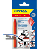 LYRA Lumineszenzkreide orange L�nge 120 mm Inhalt 12 St�ck