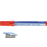 LYRA Permanent-Marker 112 Strichbreite 1-4 mm rot runde Spitze